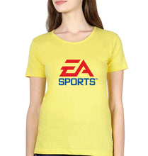 Load image into Gallery viewer, EA Sports T-Shirt for Women-Yellow-Ektarfa.online
