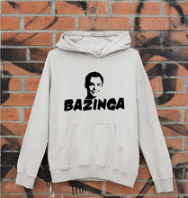 Load image into Gallery viewer, Sheldon Cooper Bazinga Unisex Hoodie for Men/Women-S(40 Inches)-Grey Melange-Ektarfa.online
