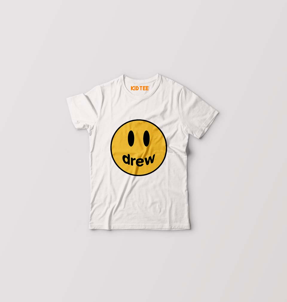 Drew House T-Shirt for Boy/Girl-White-Ektarfa.online