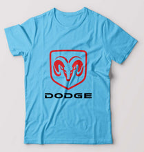 Load image into Gallery viewer, Dodge T-Shirt for Men-Light Blue-Ektarfa.online
