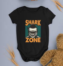 Load image into Gallery viewer, Paul &amp; Shark Kids Romper For Baby Boy/Girl-0-5 Months(18 Inches)-Black-Ektarfa.online
