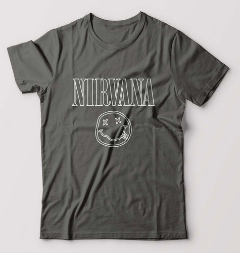 Nirvana T-Shirt for Men-Charcoal-Ektarfa.online