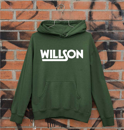 Wilson Unisex Hoodie for Men/Women-Dark Green-Ektarfa.online