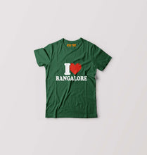Load image into Gallery viewer, I Love BANGALORE Kids T-Shirt for Boy/Girl-Dark Green-Ektarfa.online
