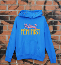 Load image into Gallery viewer, Feminist Unisex Hoodie for Men/Women-S(40 Inches)-Royal Blue-Ektarfa.online
