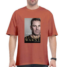 Load image into Gallery viewer, Shane Warne Oversized T-Shirt for Men-Coral-Ektarfa.online
