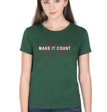 Load image into Gallery viewer, XPLR T-Shirt for Women-Dark Green-Ektarfa.online
