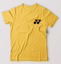 Load image into Gallery viewer, Yonex T-Shirt for Men-S(38 Inches)-Golden Yellow-Ektarfa.online
