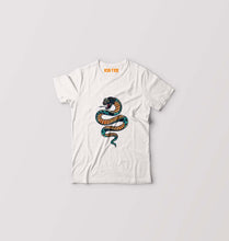 Load image into Gallery viewer, Snake Kids T-Shirt for Boy/Girl-White-Ektarfa.online
