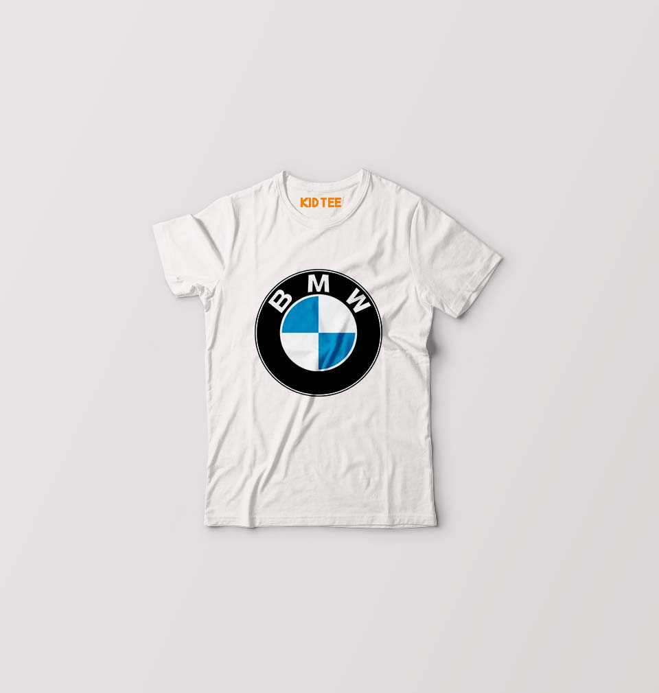 BMW Kids T-Shirt for Boy/Girl-0-1 Year(20 Inches)-White-Ektarfa.online