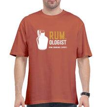 Load image into Gallery viewer, Rum Oversized T-Shirt for Men-Coral-Ektarfa.online
