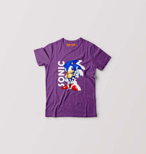 Load image into Gallery viewer, Sonic Kids T-Shirt for Boy/Girl-0-1 Year(20 Inches)-Purple-Ektarfa.online
