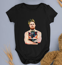 Load image into Gallery viewer, Conor McGregor UFC Kids Romper For Baby Boy/Girl-0-5 Months(18 Inches)-Black-Ektarfa.online
