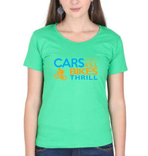 Load image into Gallery viewer, Cycling T-Shirt for Women-Flag Green-Ektarfa.online
