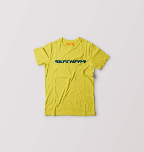 SKECHERS Kids T-Shirt for Boy/Girl-Mustard Yellow-Ektarfa.online