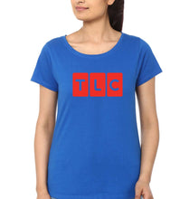 Load image into Gallery viewer, TLC T-Shirt for Women-XS(32 Inches)-Royal Blue-Ektarfa.online
