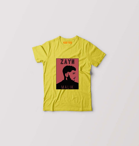 Zayn Malik Kids T-Shirt for Boy/Girl-Mustard Yellow-Ektarfa.online