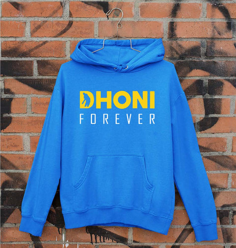 MS Dhoni (MSD) Unisex Hoodie for Men/Women-Royal Blue-Ektarfa.online