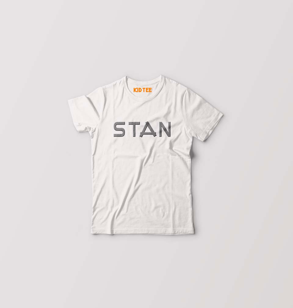 MC Stan Kids T-Shirt for Boy/Girl-White-Ektarfa.online