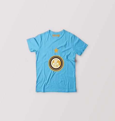 Inter Milan Kids T-Shirt for Boy/Girl-Light Blue-Ektarfa.online