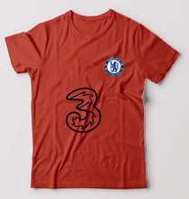 Load image into Gallery viewer, Chelsea 2021-22 T-Shirt for Men-S(38 Inches)-Brick Red-Ektarfa.online

