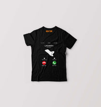 Load image into Gallery viewer, Ladakh Calling Kids T-Shirt for Boy/Girl-Black-Ektarfa.online
