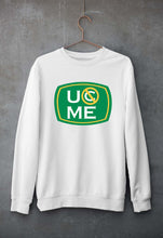 Load image into Gallery viewer, John Cena Unisex Sweatshirt for Men/Women-S(40 Inches)-White-Ektarfa.online
