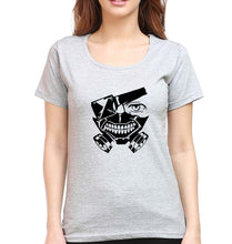 Load image into Gallery viewer, Tokyo Ghoul T-Shirt for Women-XS(32 Inches)-Grey Melange-Ektarfa.online
