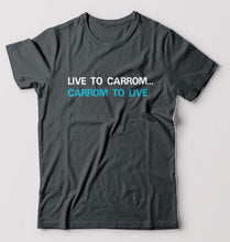 Load image into Gallery viewer, Carrom T-Shirt for Men-Steel grey-Ektarfa.online
