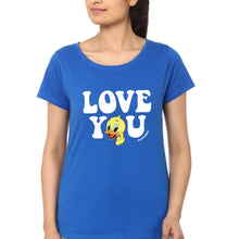 Load image into Gallery viewer, Domrebel Duck T-Shirt for Women-Royal Blue-Ektarfa.online
