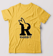 Load image into Gallery viewer, Rabbit Bunny T-Shirt for Men-Golden Yellow-Ektarfa.online
