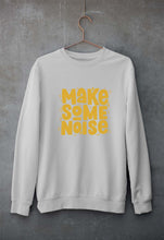 Load image into Gallery viewer, Make Some Noise Unisex Sweatshirt for Men/Women-S(40 Inches)-Grey Melange-Ektarfa.online
