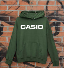 Load image into Gallery viewer, Casio Unisex Hoodie for Men/Women-S(40 Inches)-Dark Green-Ektarfa.online
