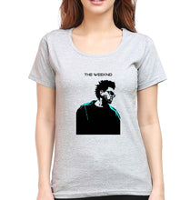 Load image into Gallery viewer, The Weeknd T-Shirt for Women-XS(32 Inches)-Grey Melange-Ektarfa.online
