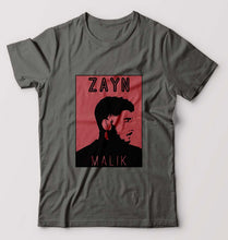 Load image into Gallery viewer, Zayn Malik T-Shirt for Men-S(38 Inches)-Charcoal-Ektarfa.online
