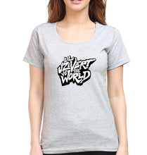 Load image into Gallery viewer, Lil Uzi Vert (LUV) T-Shirt for Women-Grey Melange-Ektarfa.online
