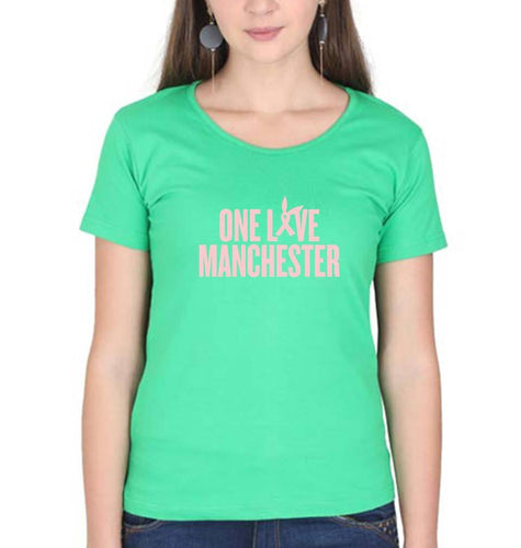 Ariana Grande T-Shirt for Women-flag green-Ektarfa.online
