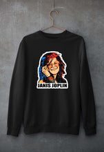 Load image into Gallery viewer, Janis Joplin Unisex Sweatshirt for Men/Women-Black-Ektarfa.online
