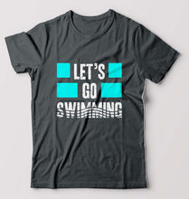 Load image into Gallery viewer, Swimming T-Shirt for Men-Steel grey-Ektarfa.online
