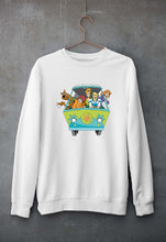 Load image into Gallery viewer, Scooby Doo Unisex Sweatshirt for Men/Women-S(40 Inches)-White-Ektarfa.online
