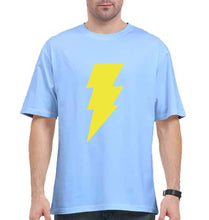 Load image into Gallery viewer, Black Adam Oversized T-Shirt for Men-Baby Blue-Ektarfa.online

