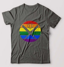 Load image into Gallery viewer, Baseball T-Shirt for Men-Charcoal-Ektarfa.online
