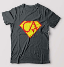 Load image into Gallery viewer, Chartered Accountants(CA) T-Shirt for Men-Steel grey-Ektarfa.online
