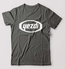 Load image into Gallery viewer, Yezdi T-Shirt for Men-S(38 Inches)-Charcoal-Ektarfa.online
