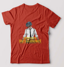 Load image into Gallery viewer, PUBG Player Unknown&#39;s Battleground T-Shirt for Men-Brick Red-Ektarfa.online
