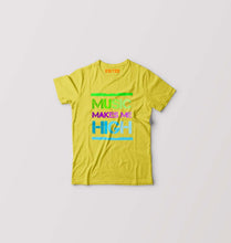Load image into Gallery viewer, Music Kids T-Shirt for Boy/Girl-Mustard Yellow-Ektarfa.online
