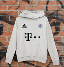 Load image into Gallery viewer, FC Bayern Munich 2021-22 Unisex Hoodie for Men/Women-Grey Melange-Ektarfa.online
