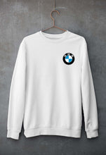 Load image into Gallery viewer, BMW Unisex Sweatshirt for Men/Women-S(40 Inches)-White-Ektarfa.online
