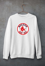 Load image into Gallery viewer, Boston Red Sox Baseball Unisex Sweatshirt for Men/Women-S(40 Inches)-White-Ektarfa.online
