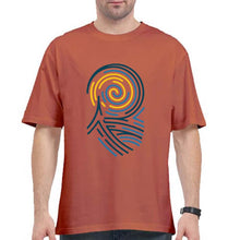 Load image into Gallery viewer, Vincent van Gogh Oversized T-Shirt for Men-Coral-Ektarfa.online
